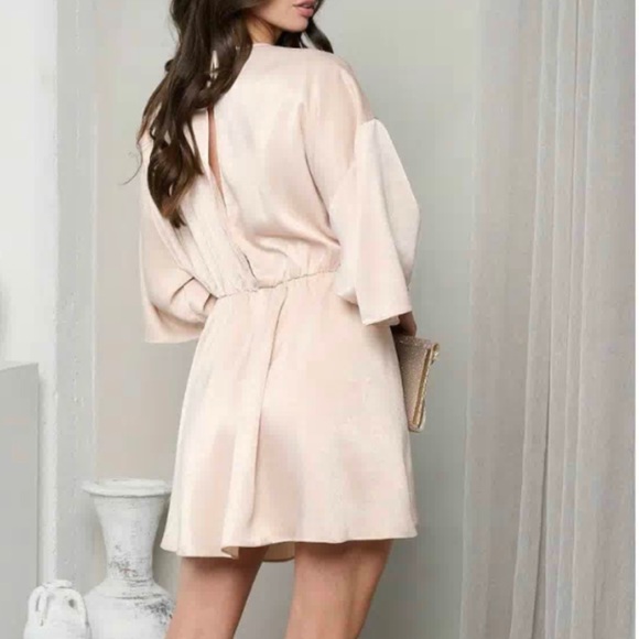 #79 Light pink silky romper - Picture 2 of 4